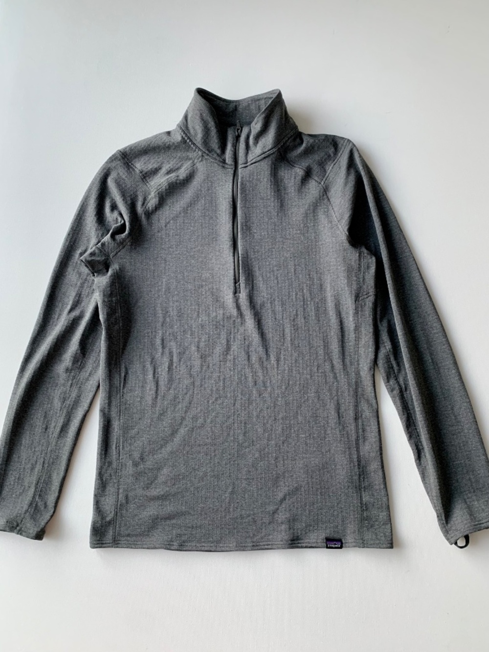 Patagonia Capilene Midweight Zip-Neck Nobel Gray Pullover Men's size S - Picture 5 of 10